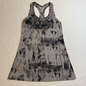 Lululemon CRB Cool Racerback Tank Top RARE 2 Great Granite Mojave Black Athletic